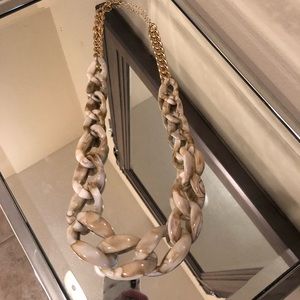 Bauble Bar Bone Links Necklace